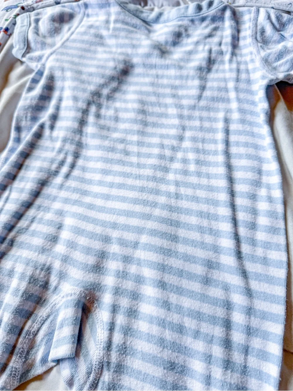 Hanna Andersson Lot of 3 Size 70 Organic Cotton Sleepers Romper 9-18 Mos Vintage